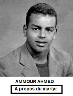 Martyr AMMOUR Ahmed